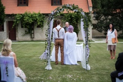 Svatba na zámku Libouchec v blízkosti Teplic