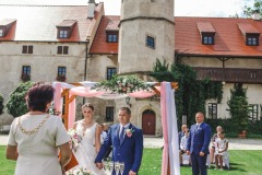 Svatba na zámku Libouchec v blízkosti Ústí nad Labem