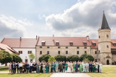 Svatba na zámku Libouchec v blízkosti Ústí nad Labem