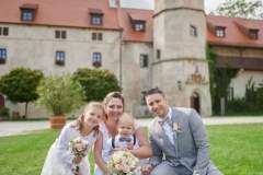 Pohled na saský renesanční zámek Libouchec, ideální svatební místo u Ústí nad Labem.