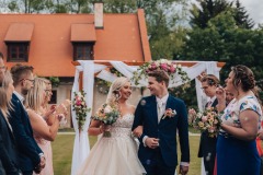 Svatba na zámku Libouchec v blízkosti Teplic