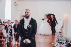 Svatební sál Zámek Libouchec s výzdobou pro zimní obřad