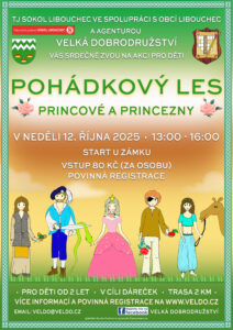 POHÁDKOVÝ LES – PRINCOVÉ A PRINCEZNY