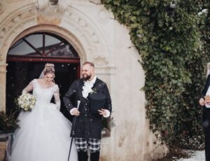 Zimní svatba v okolí Ústí nad Labem a Děčína